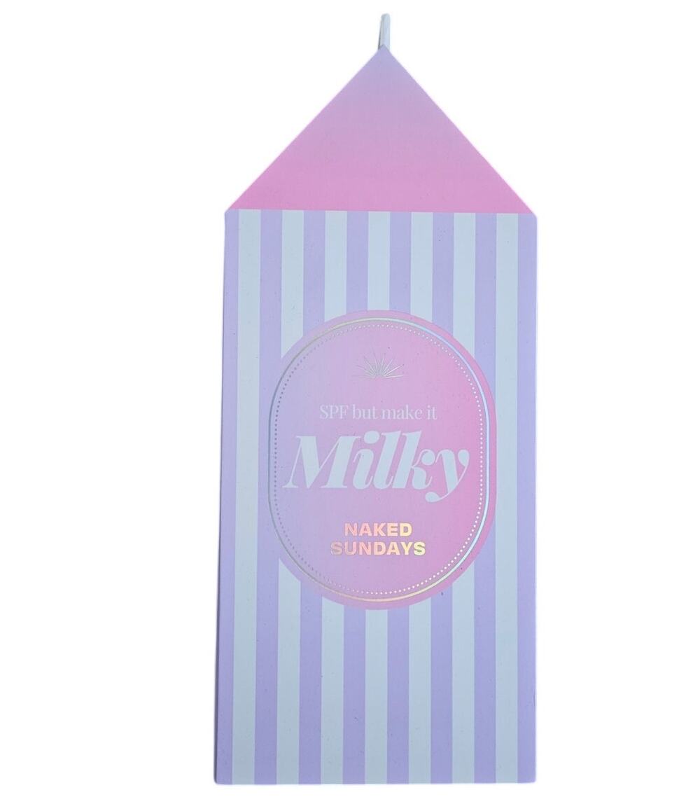 Naked Sundays "SPF But Make It Milky" Mineral Glow Serum NIB